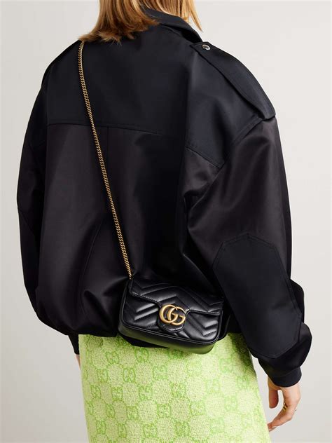 gucci marmont super mini flap bag|Gucci Marmont mini quilted bag.